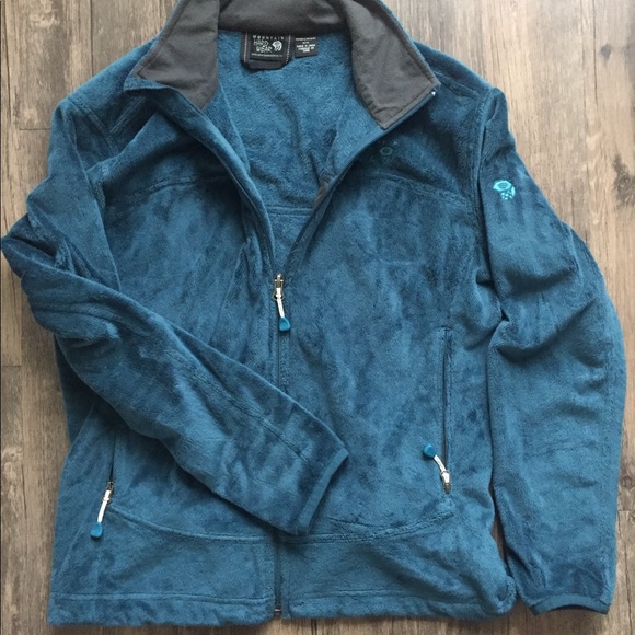 Mountain Hardwear Jackets & Blazers - LIKE NEW Mountain Hard Wear Blue Zip-up fleece